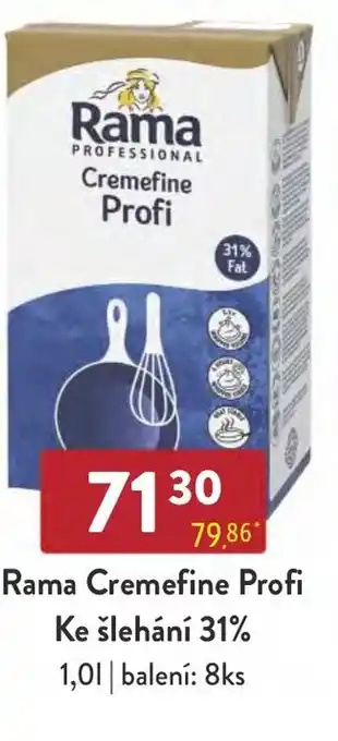 Qanto Rama Cremefine Profi Ke šlehání 31% nabídka