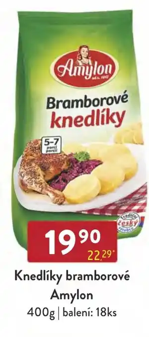 Qanto Knedlíky bramborové Amylon nabídka