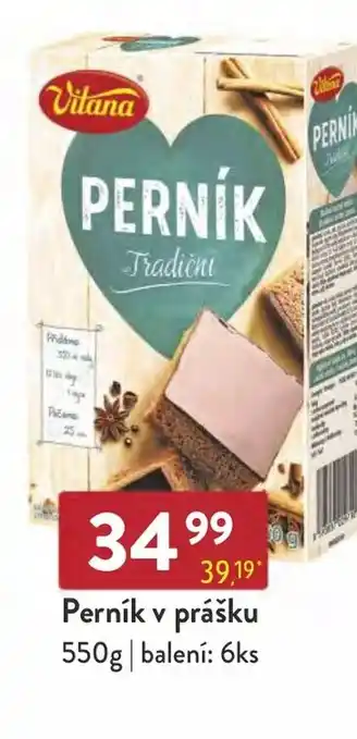 Qanto Perník v prášku nabídka