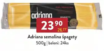 Adriana semolina špagety