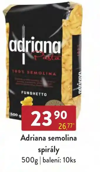 Qanto Adriana semolina spirály nabídka