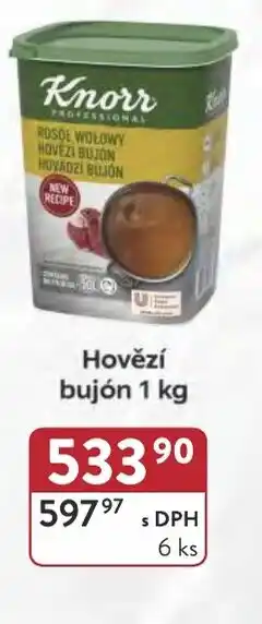 Qanto Knorr Hovězí bujón nabídka
