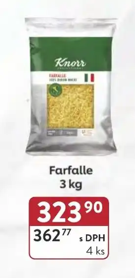 Qanto Knorr Farfalle nabídka