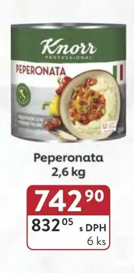 Qanto Knorr Peperonata nabídka