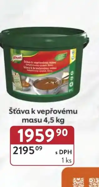 Qanto Knorr Šťáva k vepřovému masu nabídka