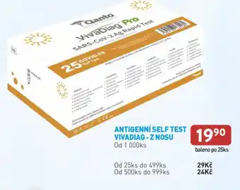 Qanto ANTIGENNÍ SELF TEST VIVADIAG-Z NOSU nabídka