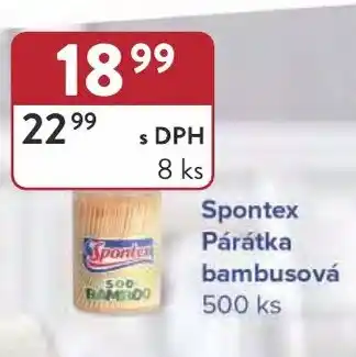 Qanto Spontex Párátka bambusová nabídka