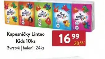 Qanto Kapesníčky Linteo Kids 10ks nabídka