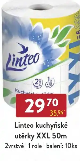 Linteo kuchyňské utěrky XXL 50m