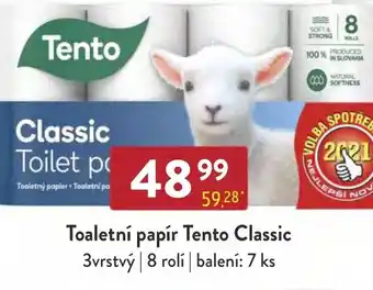 Qanto Toaletní papír Tento Classic nabídka