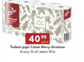 Qanto Toaletní papír Linteo Merry christmas nabídka