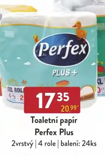 Qanto Toaletní papír Perfex Plus nabídka