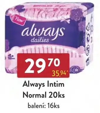 Qanto Always Intim Normal 20ks nabídka