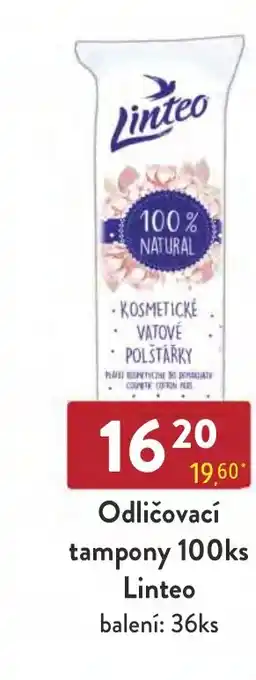 Qanto Odličovací tampony 100ks Linteo nabídka