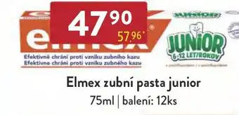 Qanto Elmex zubní pasta junior nabídka