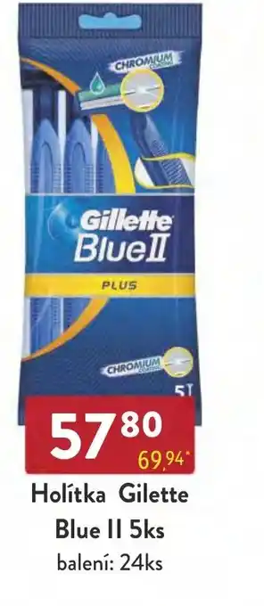 Qanto Holítka Gilette Blue II 5ks nabídka