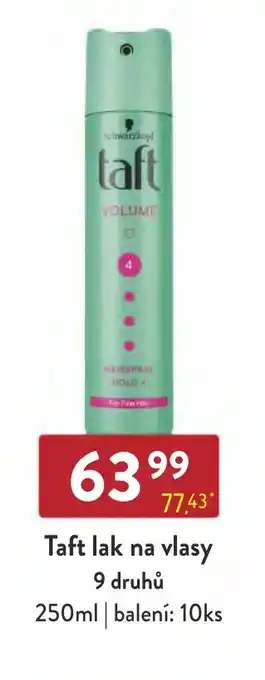 Qanto Taft lak na vlasy nabídka