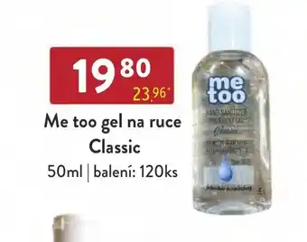Qanto Me too gel na ruce Classic nabídka