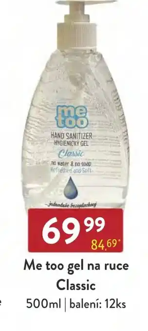 Qanto Me too gel na ruce Classic nabídka
