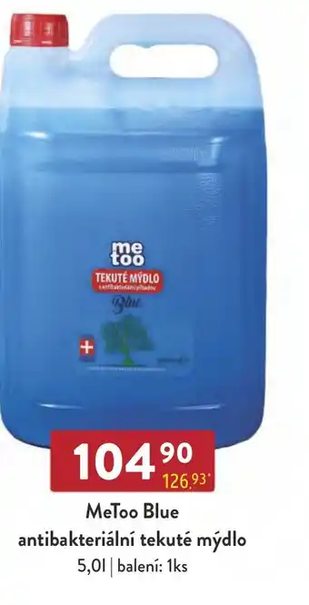 Qanto MeToo Blue antibakteriální tekuté mýdlo nabídka