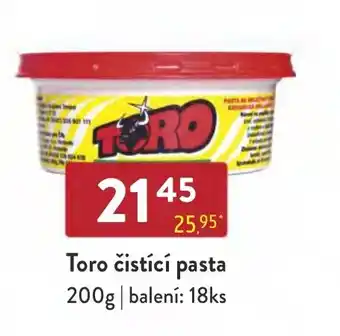 Qanto Toro čistící pasta nabídka