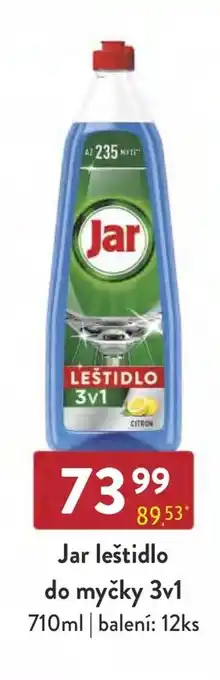 Qanto Jar leštidlo do myčky 3v1 710ml nabídka