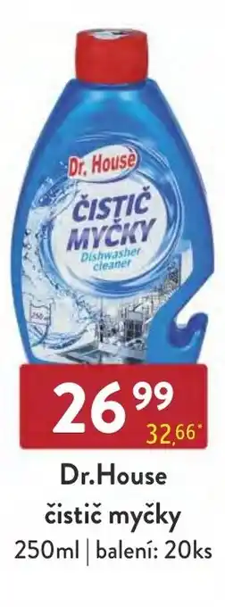Qanto Dr.House čistič myčky 250ml nabídka