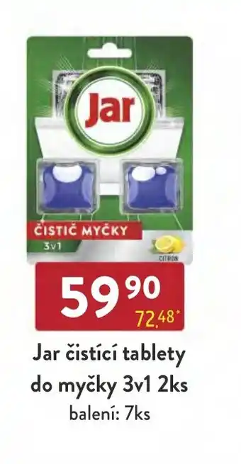 Qanto Jar čistící tablety do myčky 3v1 2ks nabídka