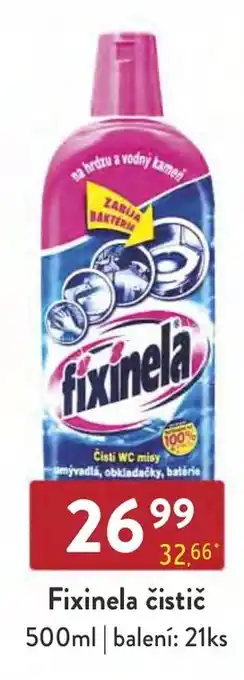Qanto Fixinela čistič 500ml nabídka