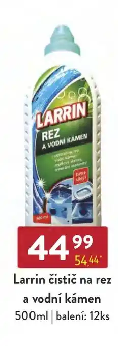 Qanto Larrin čistič na rez a vodní kámen 500ml nabídka