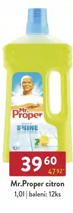 Qanto Mr.Proper citron 1,0L nabídka