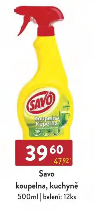 Qanto Savo koupelna, kuchyně 500ml nabídka