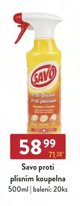 Qanto Savo proti plísním koupelna 500ml nabídka