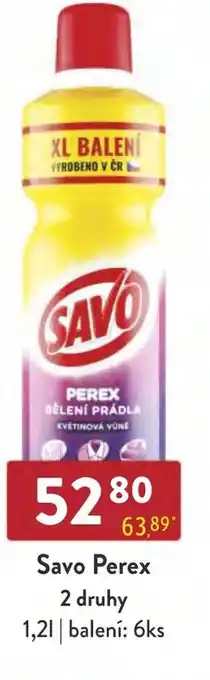 Qanto Savo Perex 2 druhy 1,2L nabídka