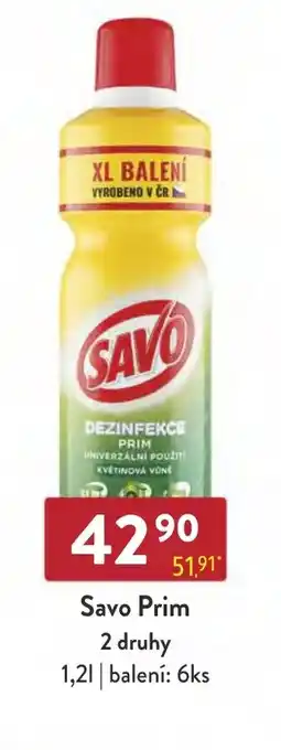 Qanto Savo Prim 2 druhy 1,2L nabídka