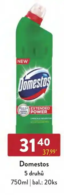 Qanto Domestos 5 druhů 750ml nabídka