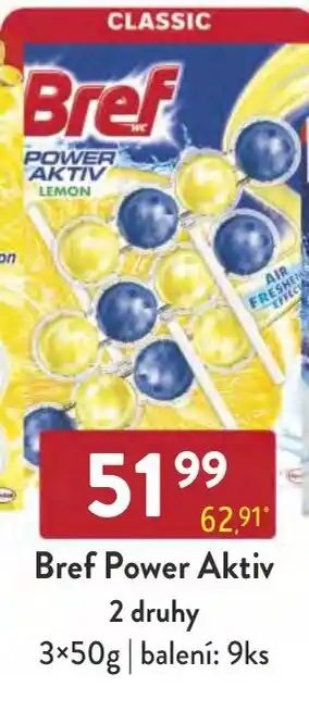 Qanto Bref Power Aktiv 2 druhy nabídka