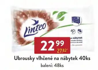 Qanto Ubrousky vlhčené na nábytek 40ks nabídka