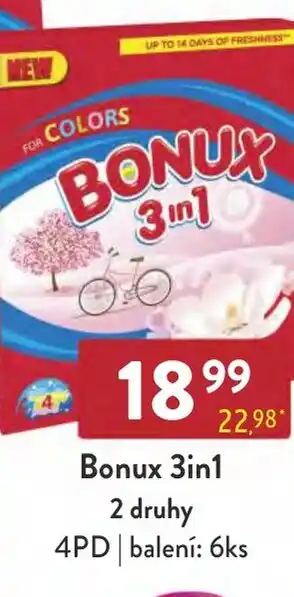 Qanto Bonux 3in1 2 druhy nabídka