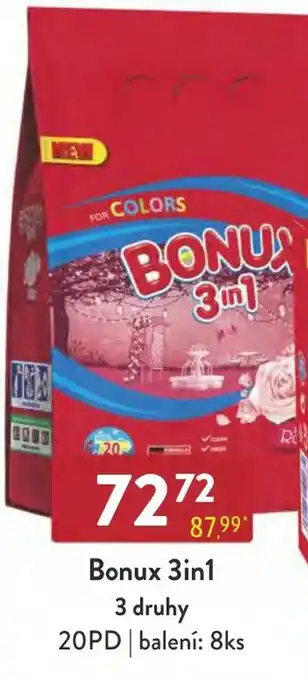 Qanto Bonux 3in1 3 druhy nabídka