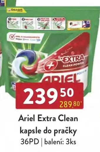 Qanto Ariel Extra Clean kapsle do pračky 36PD nabídka