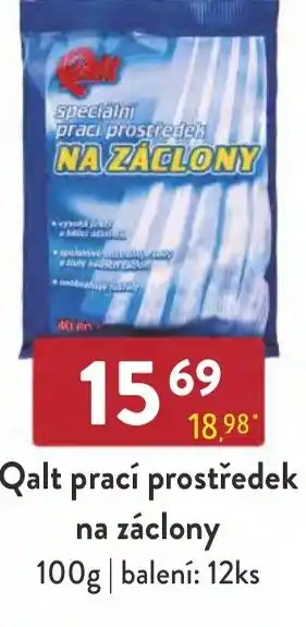 Qanto Qalt prací prostředek na záclony nabídka
