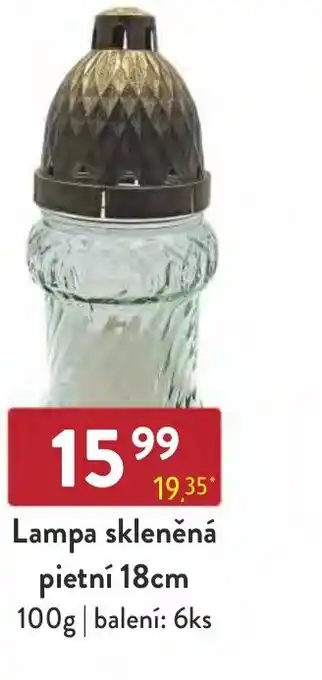 Qanto Lampa skleněná pietní 18cm nabídka