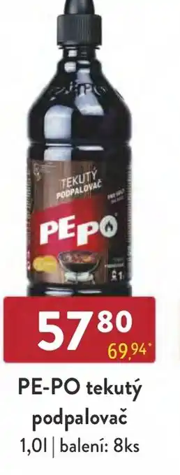 PE-PO tekutý podpalovač 1.0 L