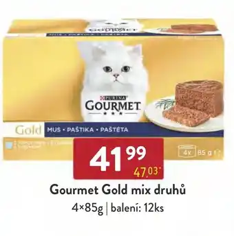 Qanto Gourmet Gold mix druhů nabídka