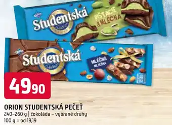 Terno ORION STUDENTSKÁ PEČEŤ nabídka