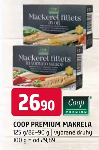 Terno COOP PREMIUM MAKRELA nabídka