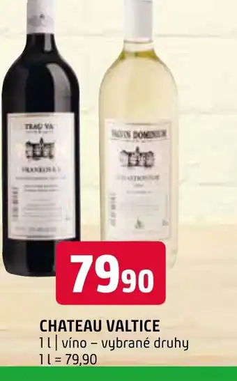 Terno CHATEAU VALTICE 1L nabídka