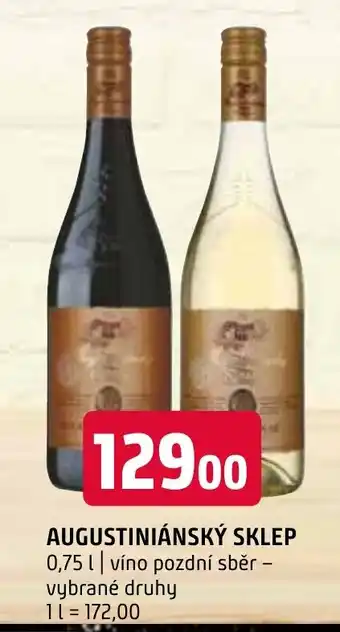 Terno AUGUSTINIÁNSKÝ SKLEP 0,75L nabídka