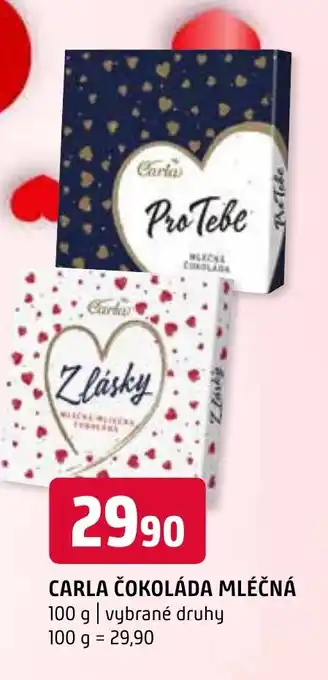 Terno CARLA ČOKOLÁDA MLÉČNÁ nabídka